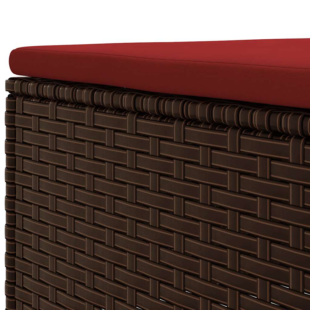 6-Delige Loungeset Met Kussens Poly Rattan 5