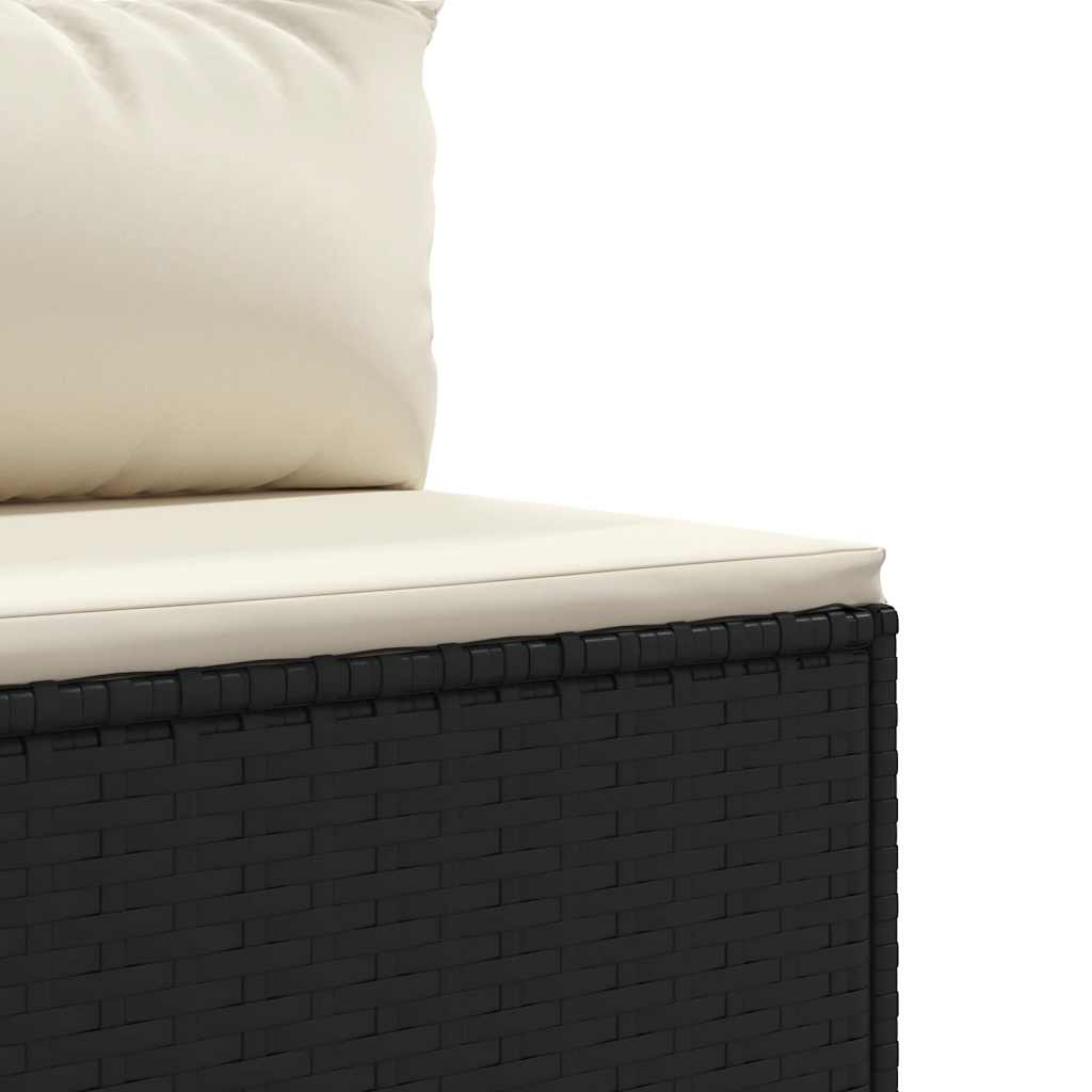 5-Delige Loungeset Met Kussens Poly Rattan 1