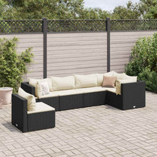 6-Delige Loungeset Met Kussens Poly Rattan 1