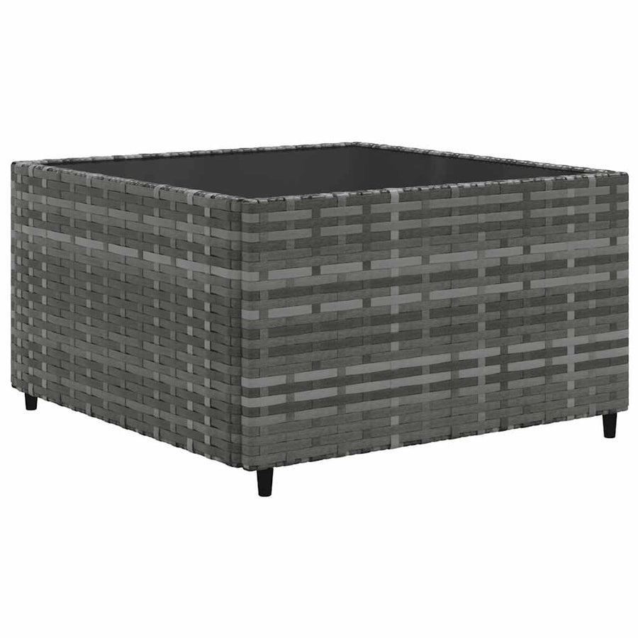 7-Delige Loungeset Met Kussens Poly Rattan 1