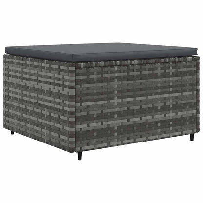 7-Delige Loungeset Met Kussens Poly Rattan 1