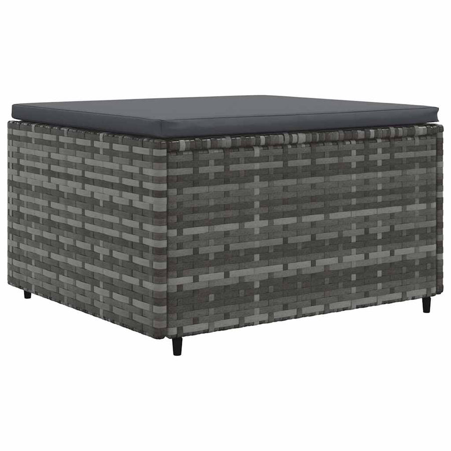 7-Delige Loungeset Met Kussens Poly Rattan 1