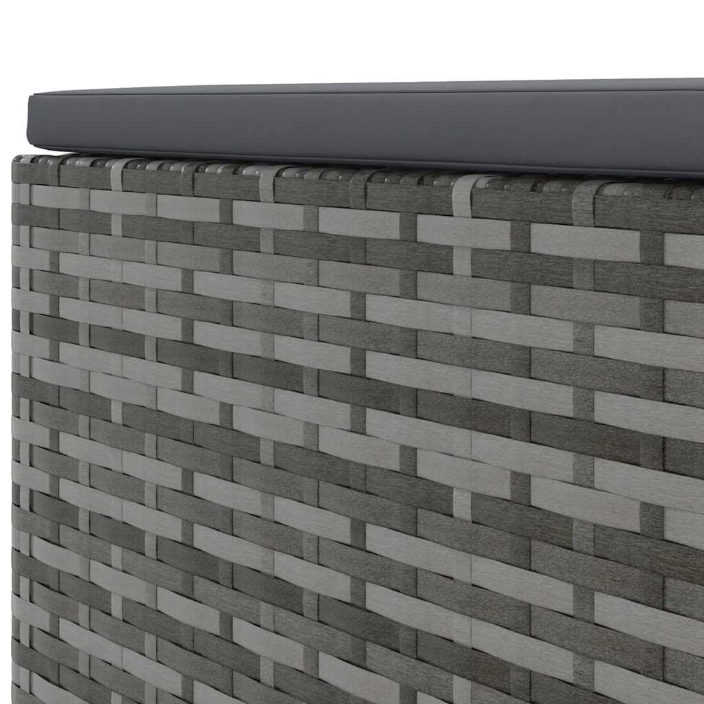 7-Delige Loungeset Met Kussens Poly Rattan 1