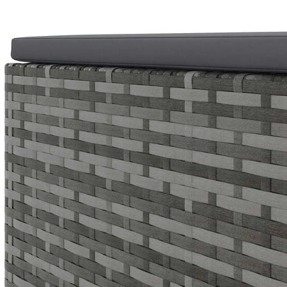 7-Delige Loungeset Met Kussens Poly Rattan 1
