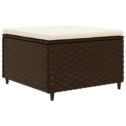 7-Delige Loungeset Met Kussens Poly Rattan 1