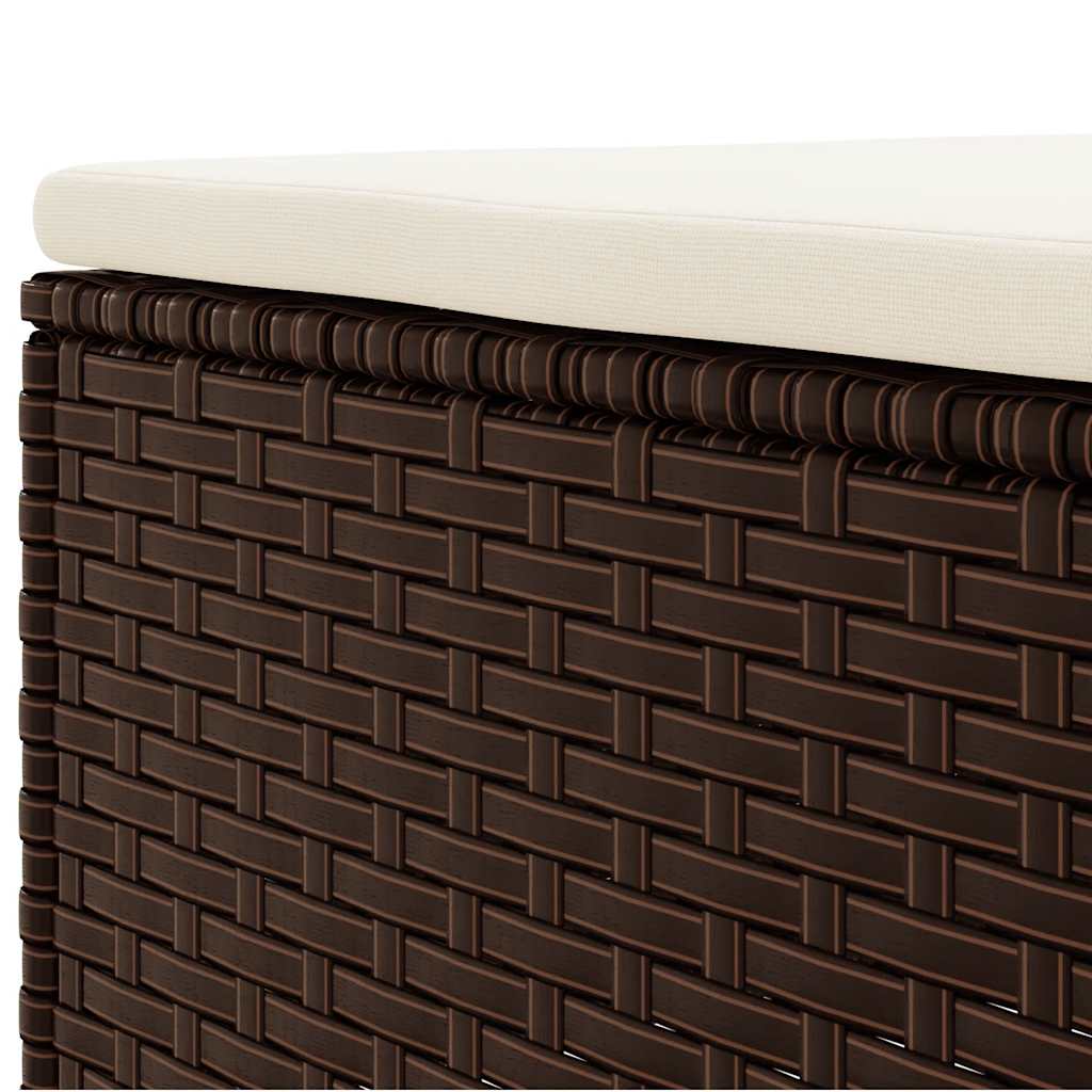 7-Delige Loungeset Met Kussens Poly Rattan 1