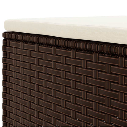 7-Delige Loungeset Met Kussens Poly Rattan 1