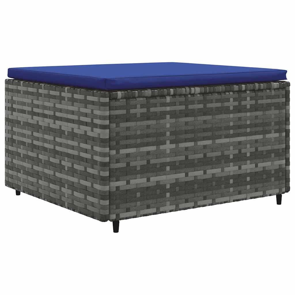 7-Delige Loungeset Met Kussens Poly Rattan 1