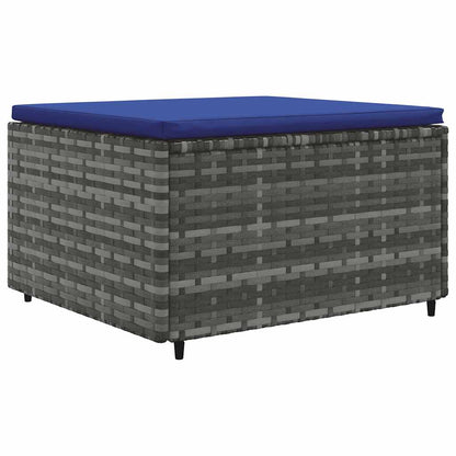 7-Delige Loungeset Met Kussens Poly Rattan 1