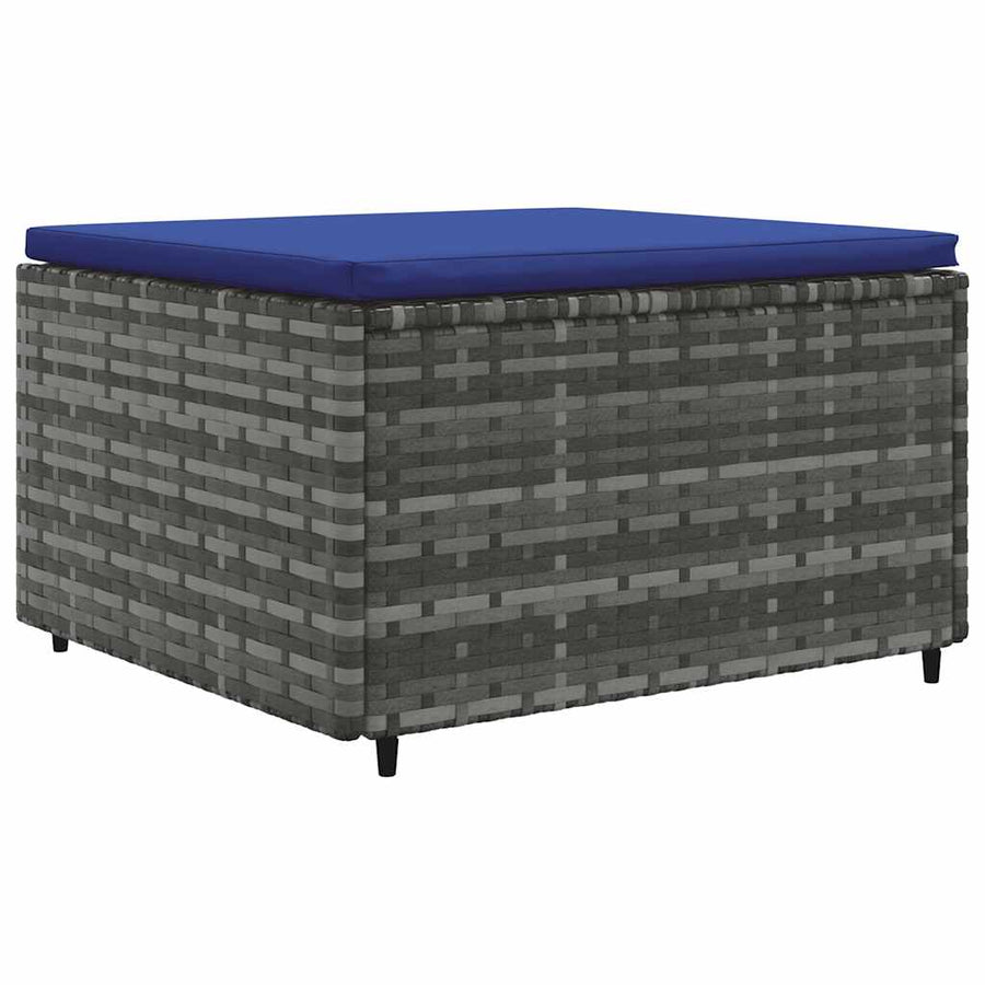 7-Delige Loungeset Met Kussens Poly Rattan 1