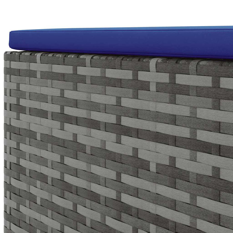 7-Delige Loungeset Met Kussens Poly Rattan 1