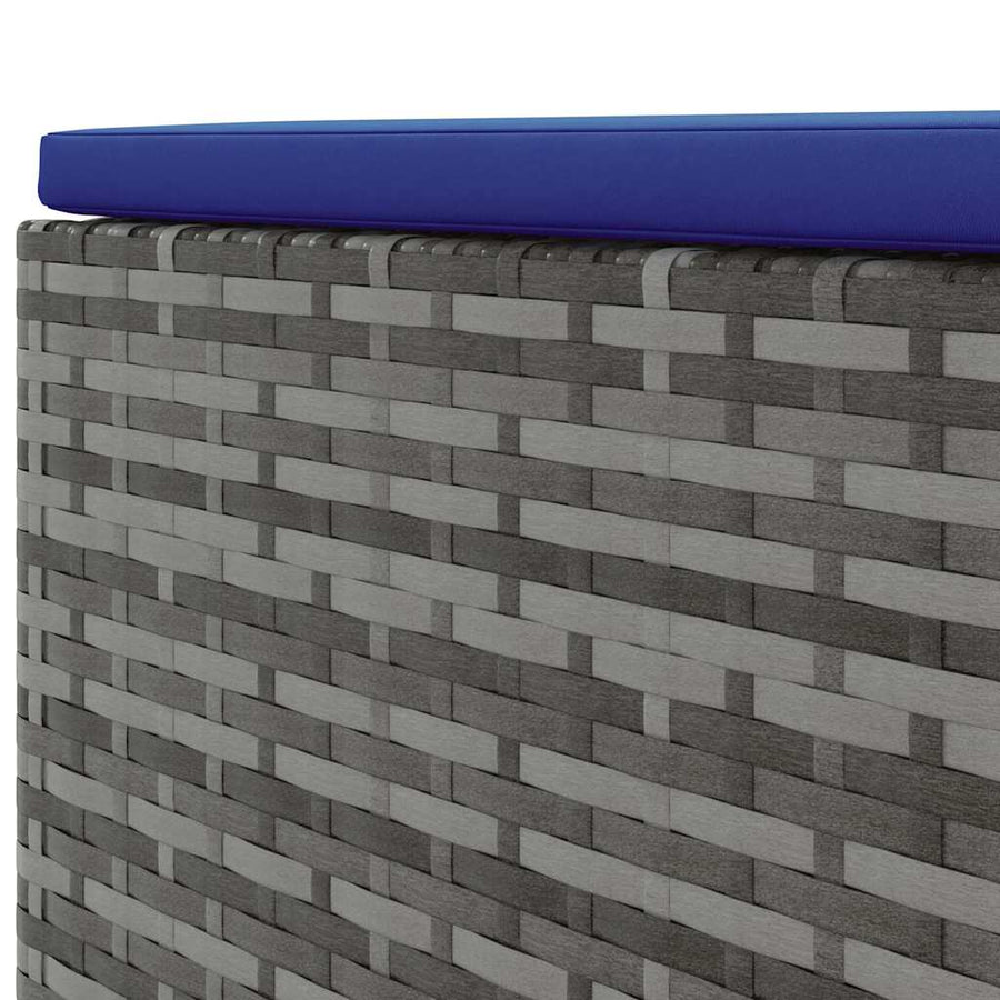 8-Delige Loungeset Met Kussens Poly Rattan 1