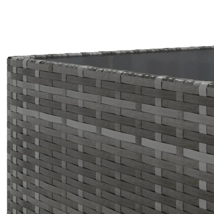 10-Delige Loungeset Met Kussens Poly Rattan 1