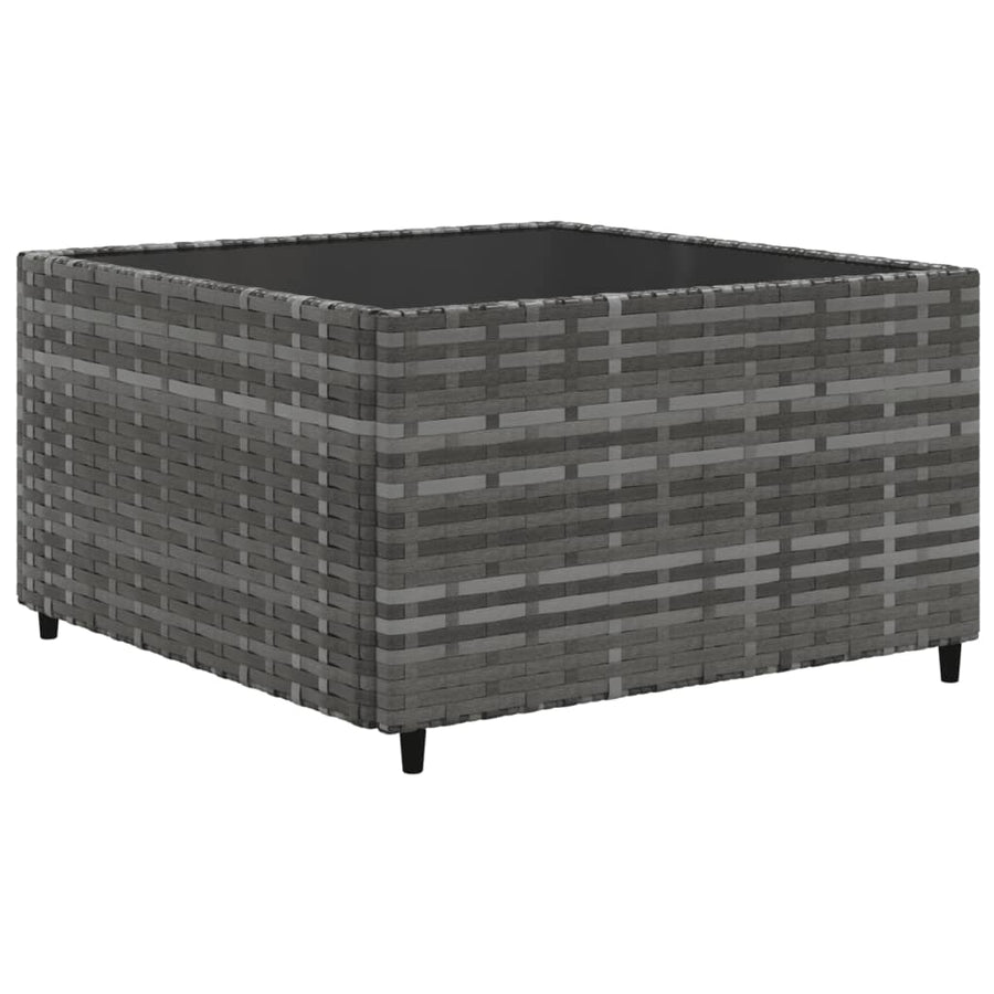 10-Delige Loungeset Met Kussens Poly Rattan 1