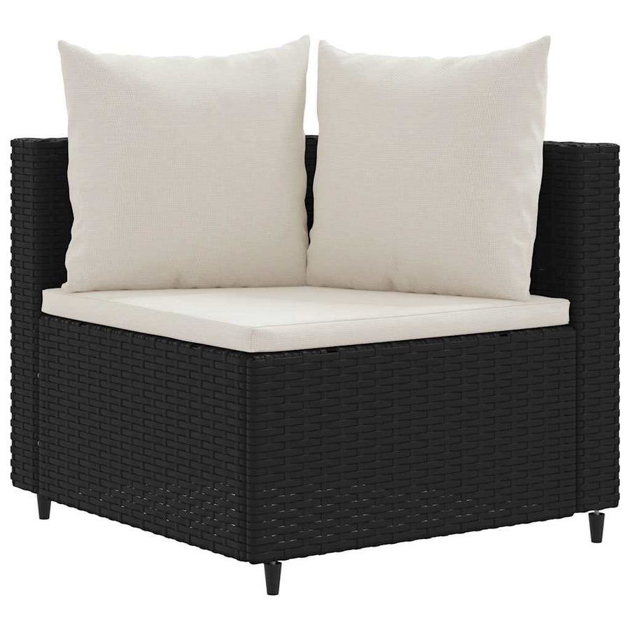 4-Delige Loungeset Met Kussens Poly Rattan 3