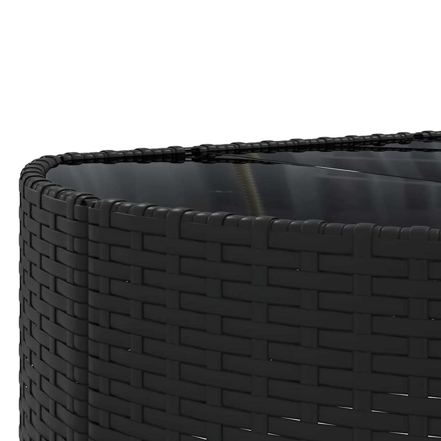 4-Delige Loungeset Met Kussens Poly Rattan 3
