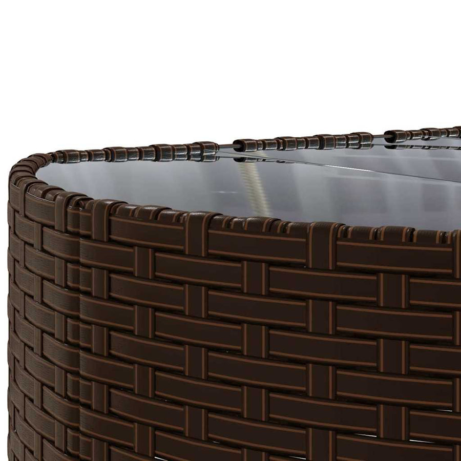 4-Delige Loungeset Met Kussens Poly Rattan 3