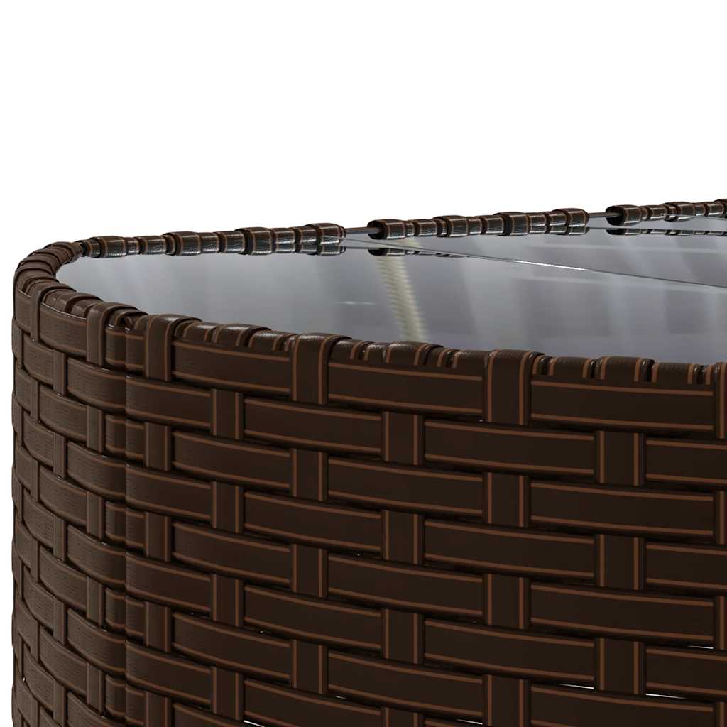 5-Delige Loungeset Met Kussens Poly Rattan 4