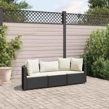 Loungeset Met Kussens Poly Rattan 3