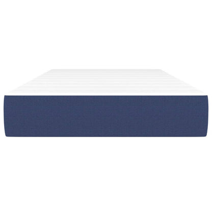 Pocketveringmatras voor kinderen 80x160 cm stof blauw