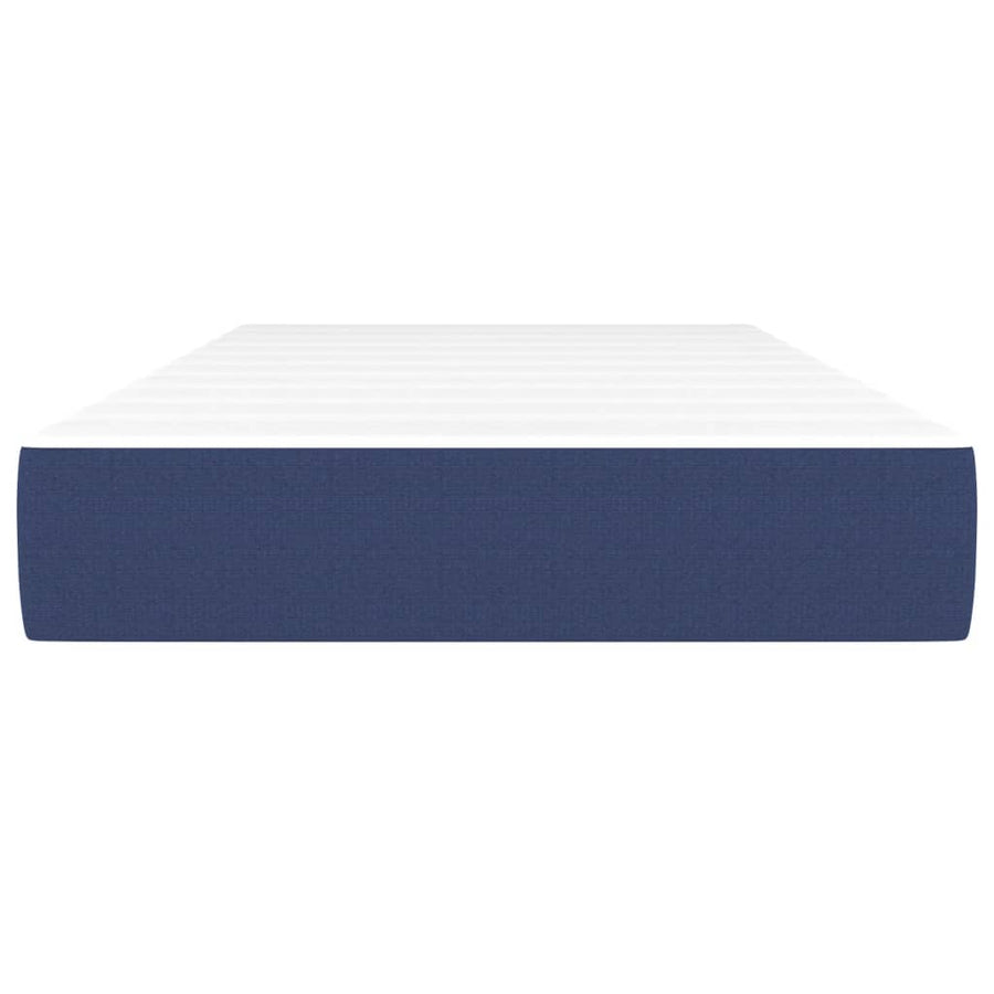Pocketveringmatras voor kinderen 80x160 cm stof blauw