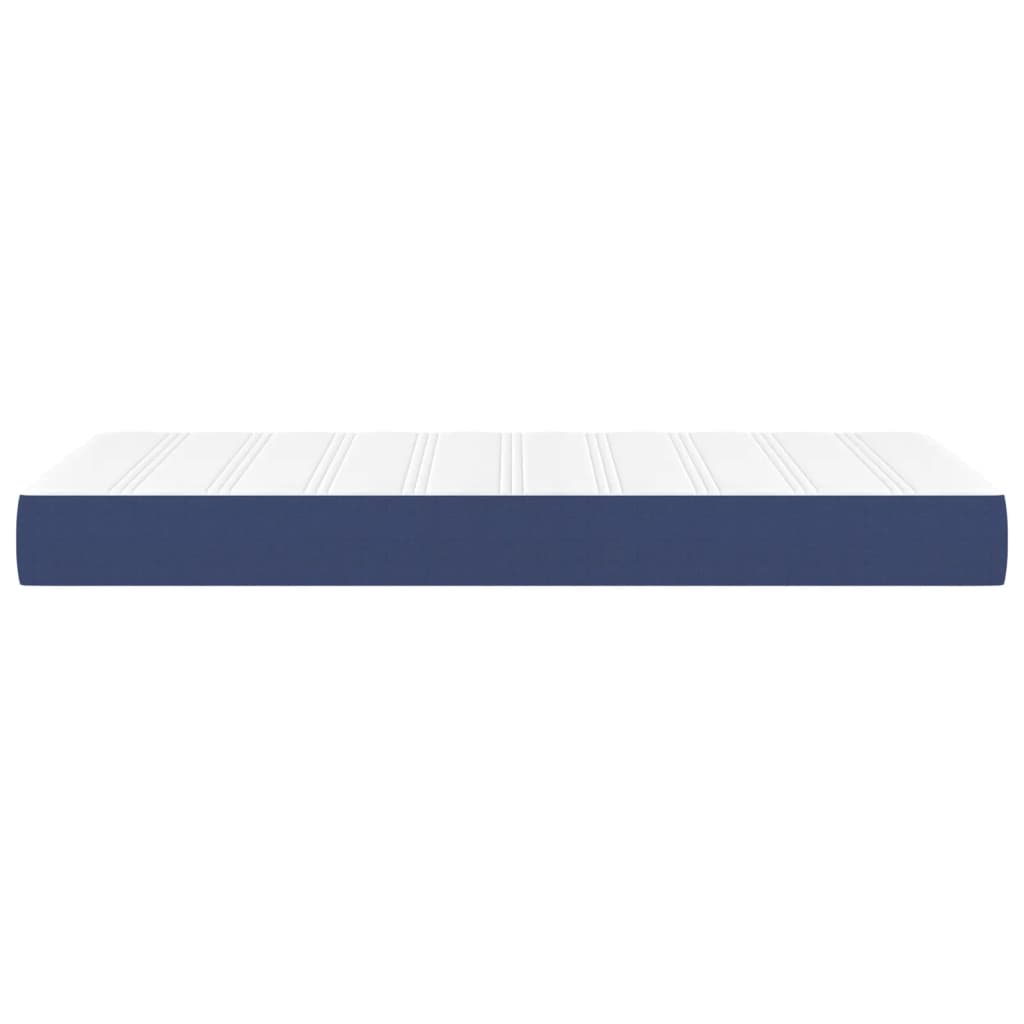 Pocketveringmatras voor kinderen 80x160 cm stof blauw