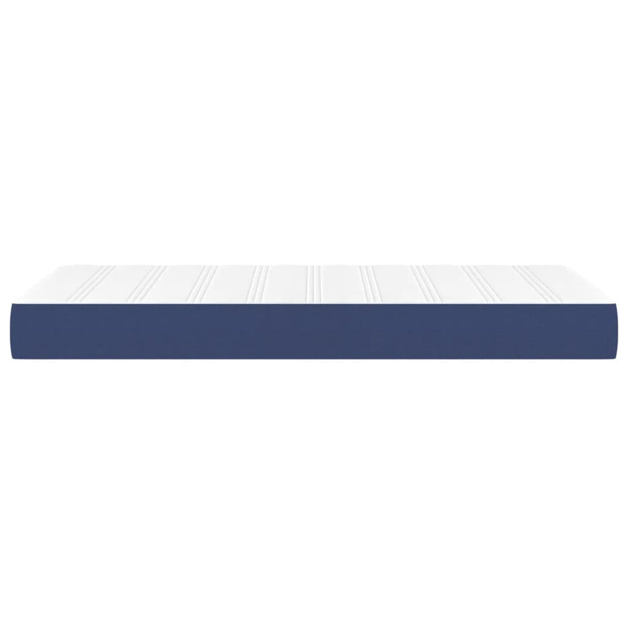 Pocketveringmatras voor kinderen 80x160 cm stof blauw