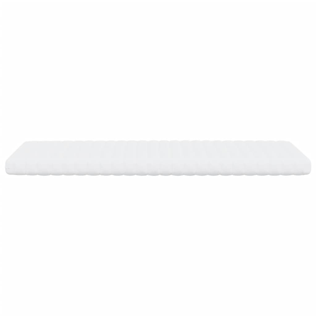Schuimmatras voor kinderen 7 zone hardheid 20 ILD 80x160 cm wit