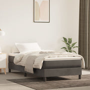 Pocketveringmatras medium 80x210x20 cm donkergrijs