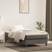 Pocketveringmatras 80x220 cm donkergrijs