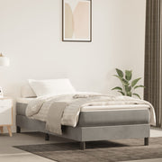 Pocketveringmatras medium 100x220x20 cm lichtgrijs