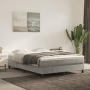 Pocketveringmatras 140x220x20 cm lichtgrijs