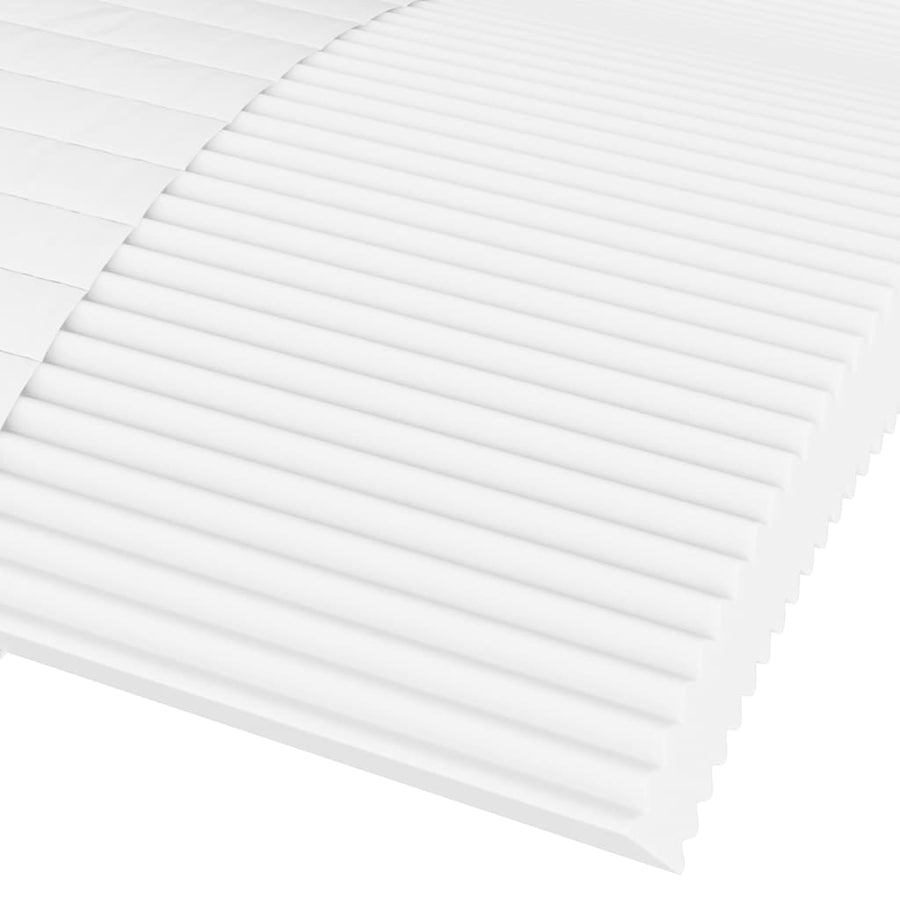 Schuimmatras hardheid H2 H3 80x210 cm wit