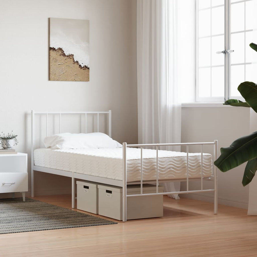 Schuimmatras hardheid H2 H3 100x210 cm wit