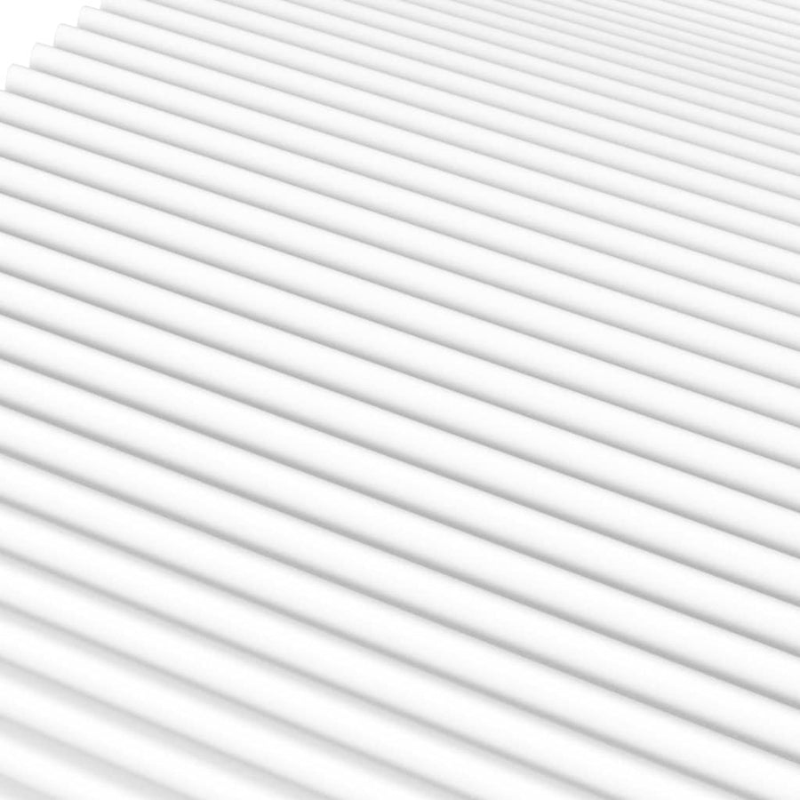 Schuimmatras hardheid H2 H3 100x210 cm wit