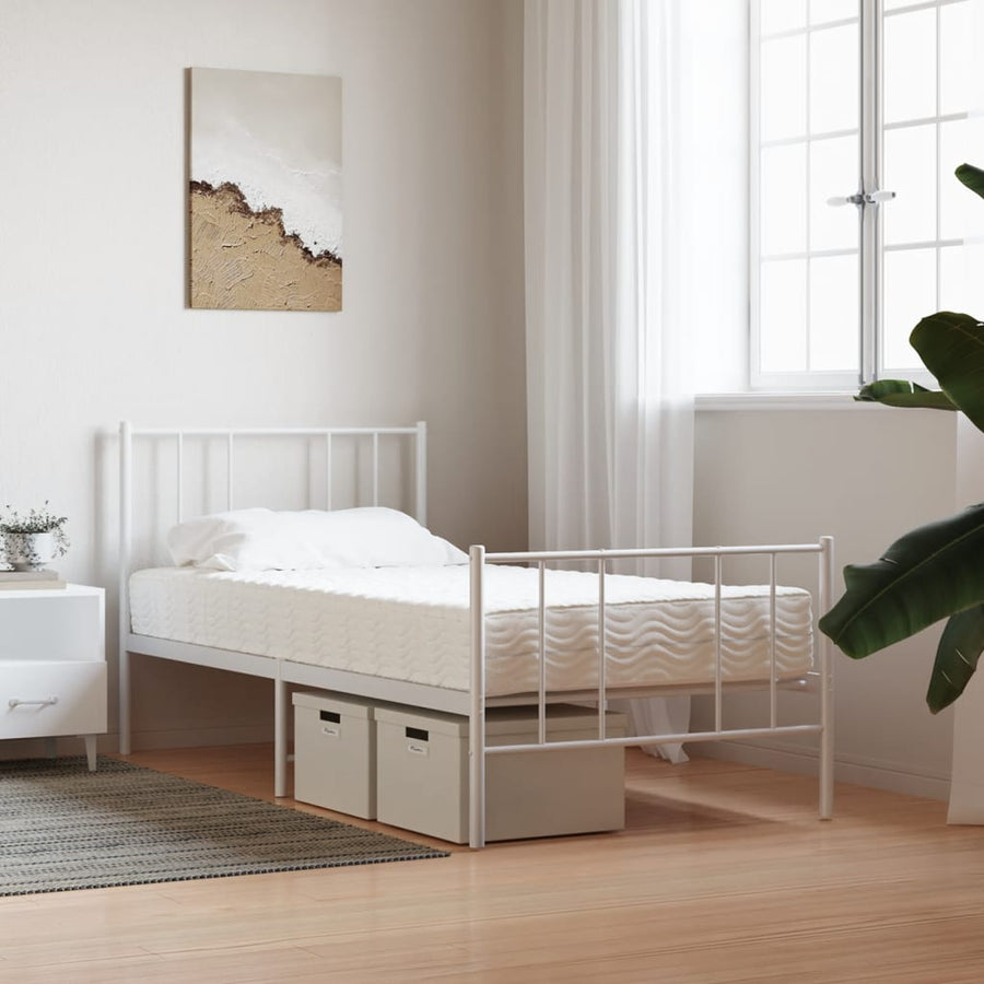 Schuimmatras hardheid H2 H3 100x220 cm wit