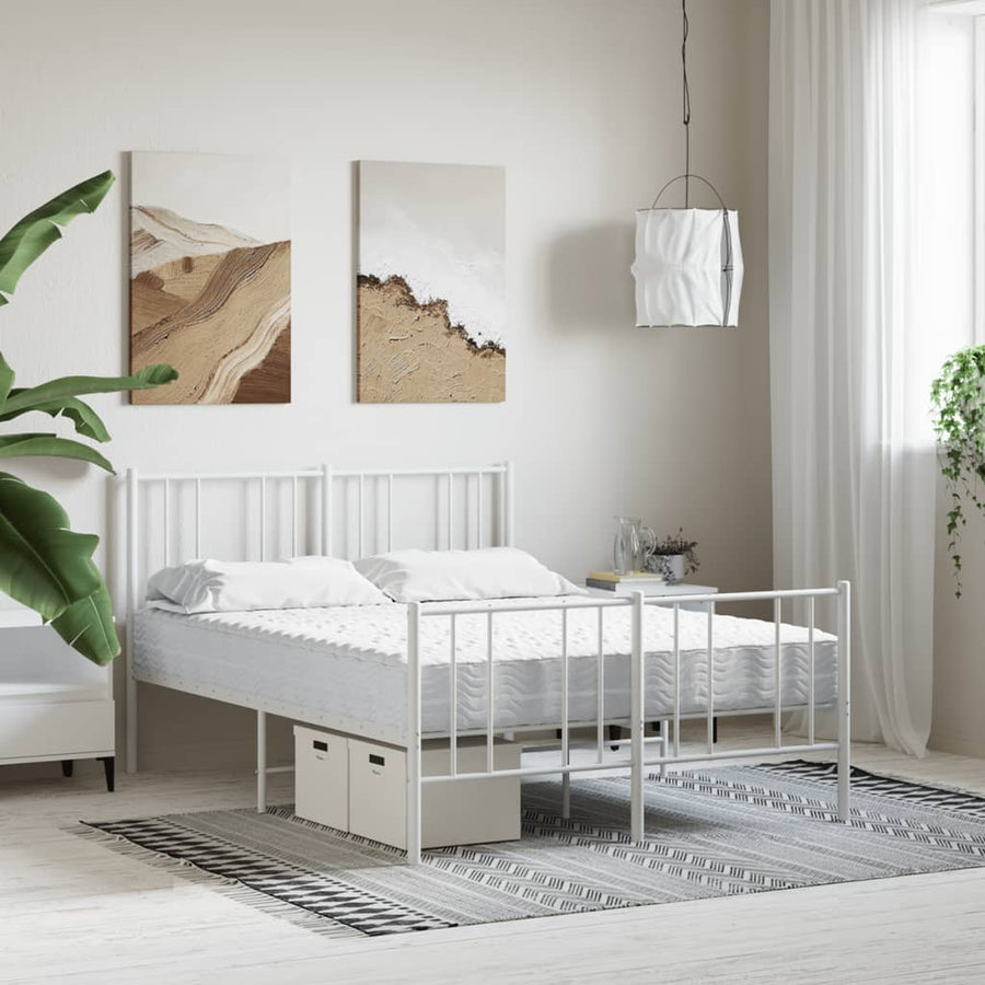 Schuimmatras hardheid H2 H3 120x220 cm wit