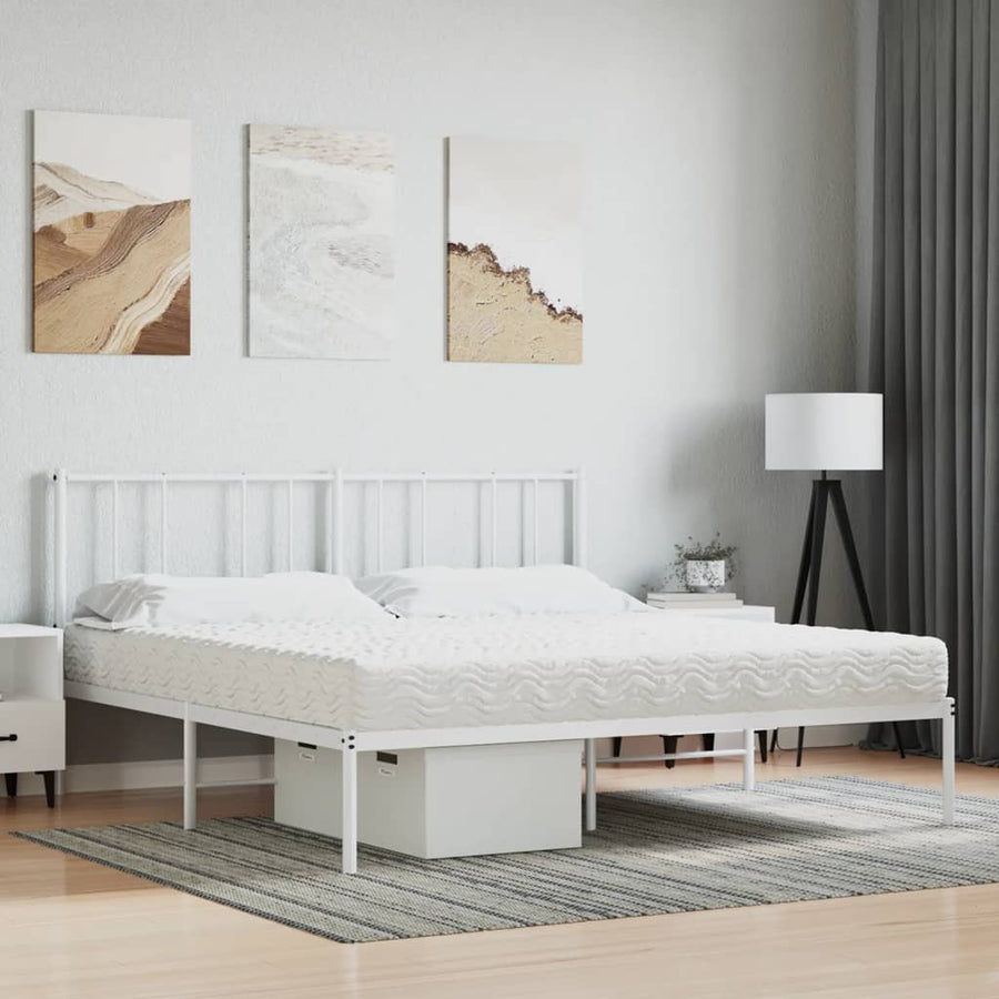 Schuimmatras hardheid H2 H3 200x220 cm wit