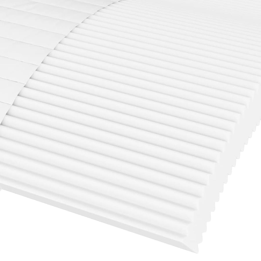 Schuimmatras hardheid H2 H3 200x220 cm wit