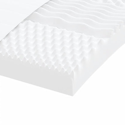 Schuimmatras 7 zones hardheid 20 ILD 120x210 cm wit