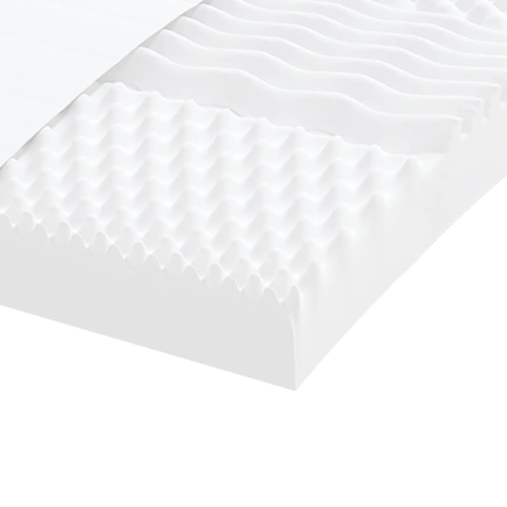 Schuimmatras 7 zones hardheid 20 ILD 200x210 cm wit