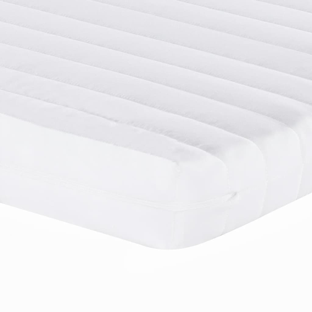 Schuimmatras 7 zones hardheid 20 ILD 90x220 cm wit