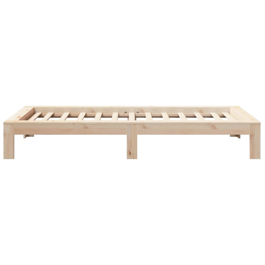 Bedframe zonder matras massief grenenhout 90x190 cm