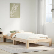 Bedframe massief grenenhout 90x190 cm