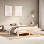 Bedframe massief grenenhout 150x200 cm