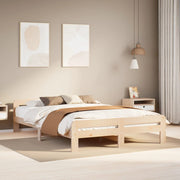 Bedframe massief grenenhout 150x200 cm