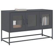 TV cabinet 100.5x39x60.5 cm cold-rolled steel anthracite