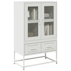 Tall cabinet 68x39x111.5 cm steel white