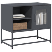 Tv-meubel 68x39x60,5 cm staal antraciet