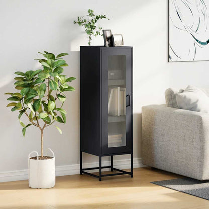 Hoge kast 36x39x123 cm koudgewalst staal antracietkleurig